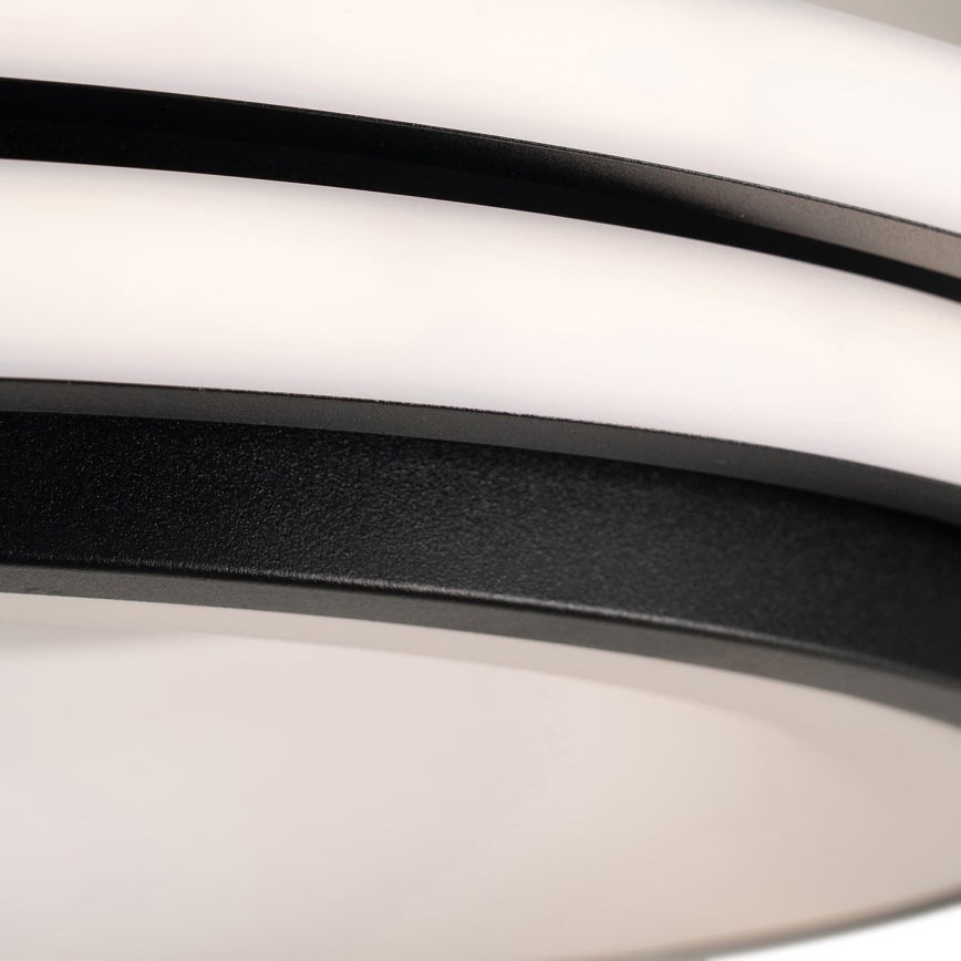 BRILAGI - LED dimmelhető mennyezeti lámpatest FLARE LED/84W/230V 3000-6000K 47x51 cm fekete + távirányító
