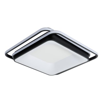 Brilagi - LED dimmelhető mennyezeti lámpatest IRIS LED/102W/230V 3000-6000K 50x50 cm fekete + távirányító