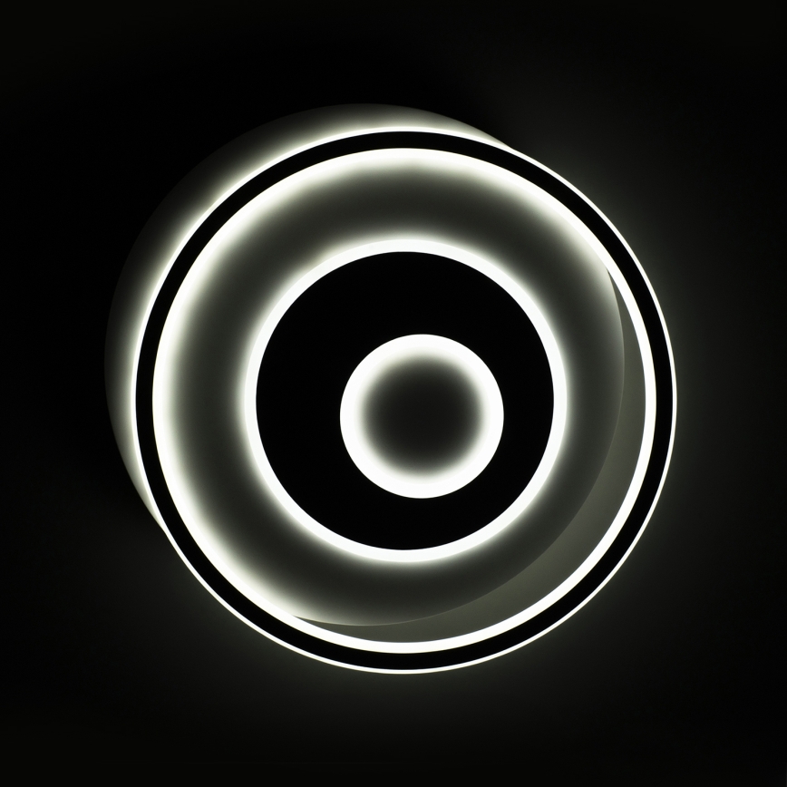 BRILAGI - Dimmelhető LED mennyezeti lámpatest IRIS LED/83W/230V 3000-6000K 46x50 cm fehér + távirányító