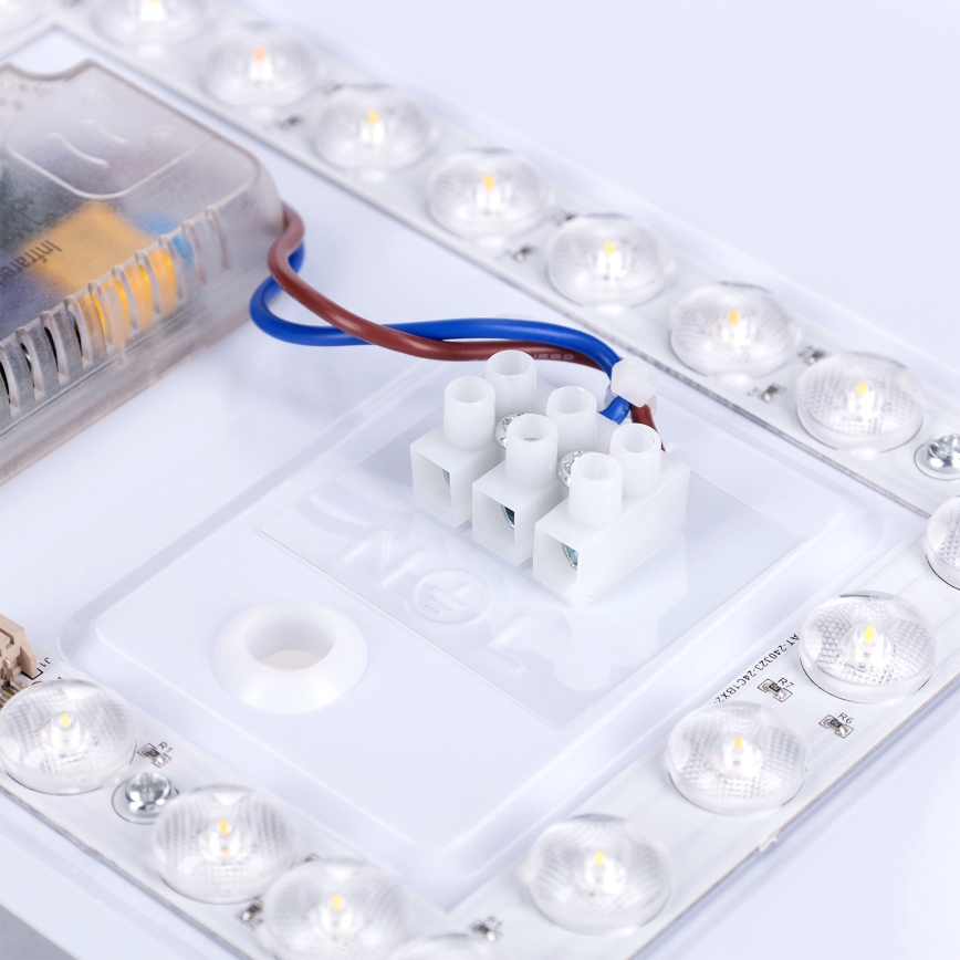 Brilagi - LED dimmelhető mennyezeti lámpa LUCIA LED/48W/230V 3000-6500K átm. 41 cm zöld + távirányító