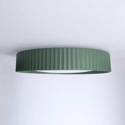 Brilagi - LED dimmelhető mennyezeti lámpa LUCIA LED/48W/230V 3000-6500K átm. 41 cm zöld + távirányító
