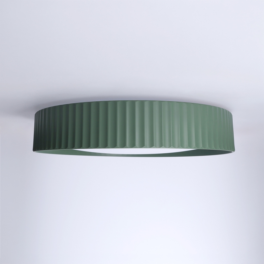 Brilagi - LED dimmelhető mennyezeti lámpa LUCIA LED/48W/230V 3000-6500K átm. 41 cm zöld + távirányító