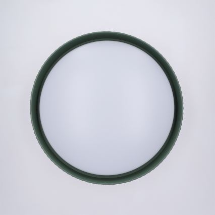Brilagi - LED dimmelhető mennyezeti lámpa LUCIA LED/48W/230V 3000-6500K átm. 41 cm zöld + távirányító