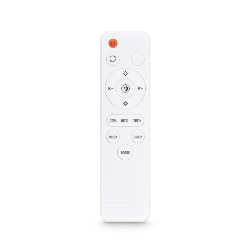 Brilagi - LED dimmelhető mennyezeti lámpa LUCIA LED/60W/230V 3000-6500K átm. 59 cm piros + távirányító