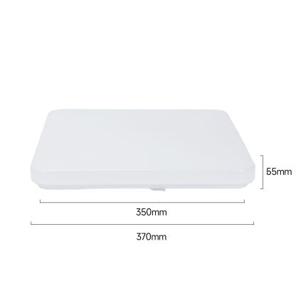 Brilagi - LED dimmelhető mennyezeti lámpatest MILKY WAY LED/24W/230V 3000-6500K 37x37 cm + távirányító