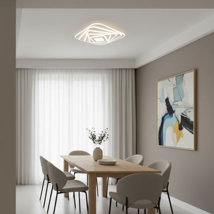 Brilagi - MODERN dimmelhető LED mennyezeti lámpatest 210W/230V 3000-6000K 55x55 cm + távirányító