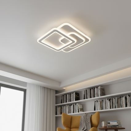 Brilagi - LED fényerőszabályozható mennyezeti lámpatest MODERN LED/80W/230V 3000-6000K 52,5x52,5 cm + távirányító