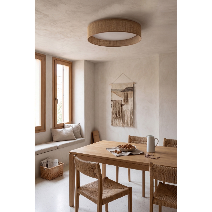 Brilagi - LED dimmelhető mennyezeti lámpatest VELVET SMARTIX STARS LED/36W/230V 3000–6000K átm. 55 cm bézs Wi‑Fi Tuya Beacon + távirányító
