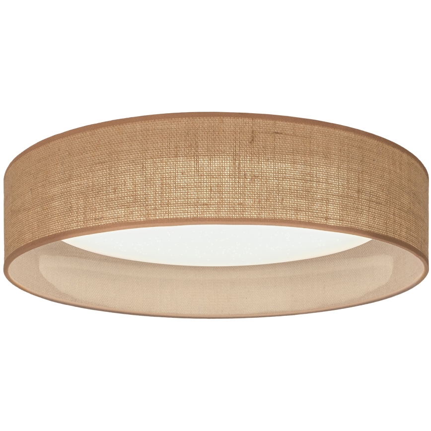 Brilagi - LED dimmelhető mennyezeti lámpatest VELVET SMARTIX STARS LED/36W/230V 3000–6000K átm. 55 cm bézs Wi‑Fi Tuya Beacon + távirányító