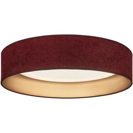 Brilagi - Dimmelhető LED mennyezeti lámpatest VELVET SMARTIX STARS LED/36W/230V 3000–6000K, átm. 55 cm, bordó/arany, Wi‑Fi Tuya Beacon + távirányító
