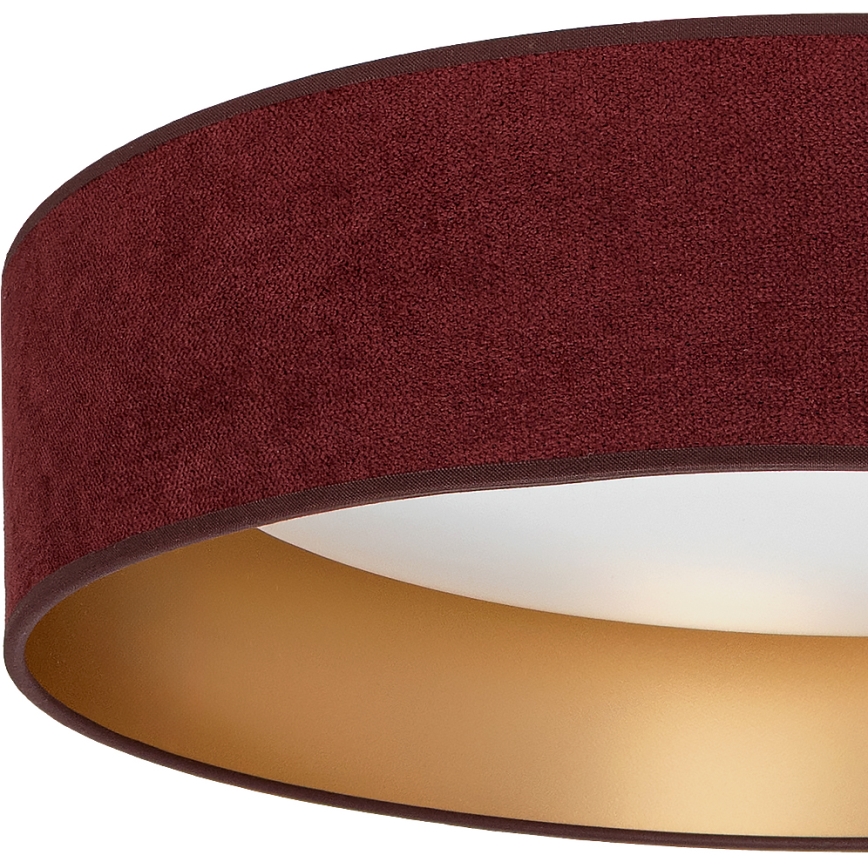 Brilagi - Dimmelhető LED mennyezeti lámpatest VELVET SMARTIX STARS LED/36W/230V 3000–6000K, átm. 55 cm, bordó/arany, Wi‑Fi Tuya Beacon + távirányító