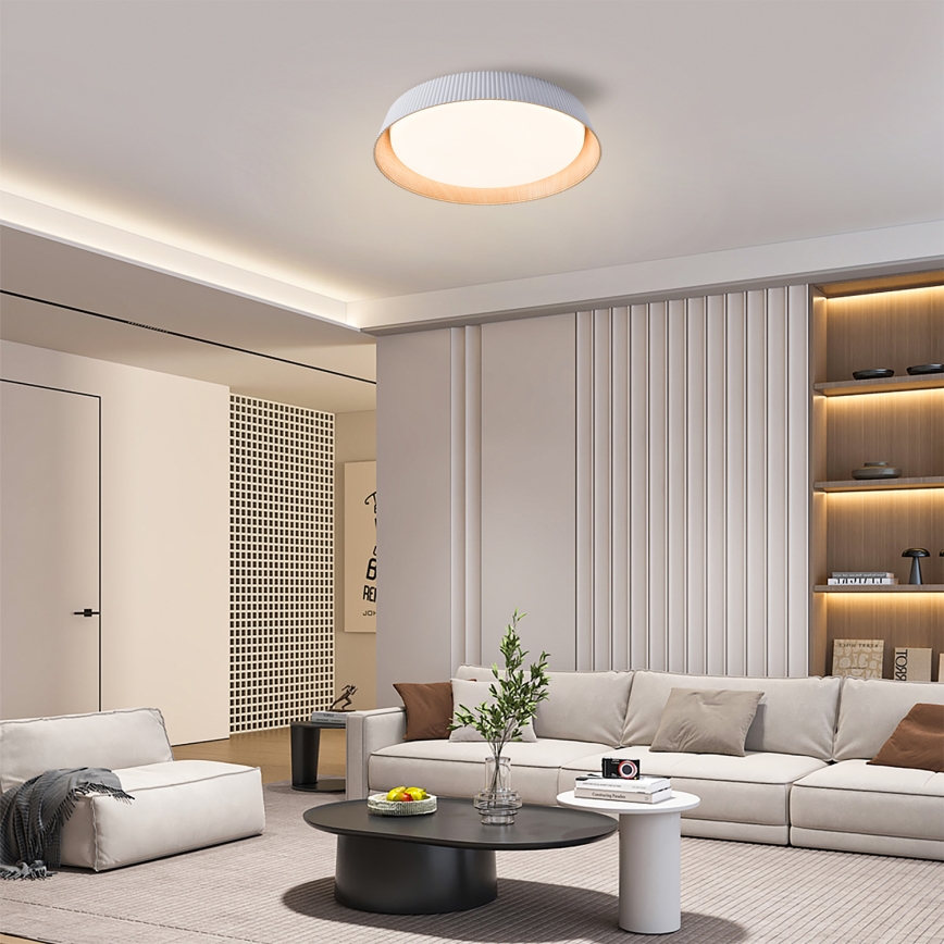 Brilagi - Dimmelhető LED mennyezeti lámpatest ORINO LED/54W/230V 3000-6000K fehér átm. 43 cm + távirányító