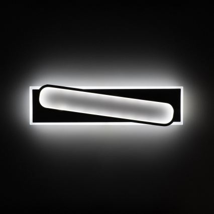 Brilagi - LED dimmelhető mennyezeti lámpa OUTLINE LED/52W/230V 3000-6000K 15x60 cm fehér/fekete + távirányító
