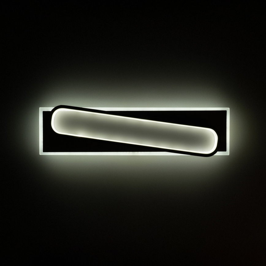 Brilagi - LED dimmelhető mennyezeti lámpa OUTLINE LED/52W/230V 3000-6000K 15x60 cm fehér/fekete + távirányító