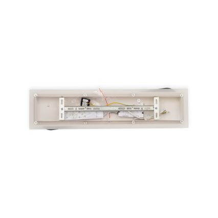 Brilagi - LED dimmelhető mennyezeti lámpa OUTLINE LED/52W/230V 3000-6000K 15x60 cm fehér/fekete + távirányító