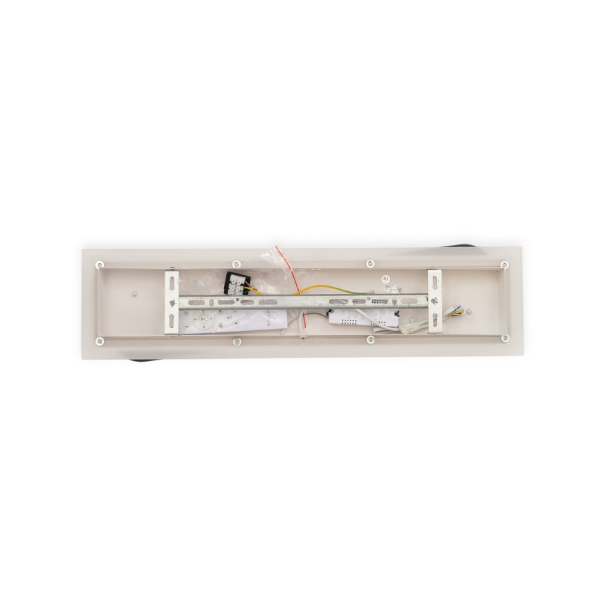 Brilagi - LED dimmelhető mennyezeti lámpa OUTLINE LED/52W/230V 3000-6000K 15x60 cm fehér/fekete + távirányító
