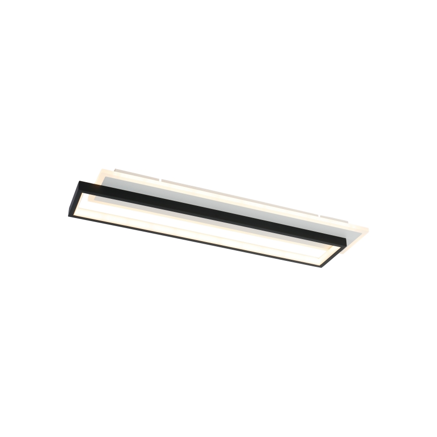 Brilagi - LED dimmelhető mennyezeti lámpa OUTLINE LED/66W/230V 3000-6000K 15x60 cm fehér/fekete + távirányító