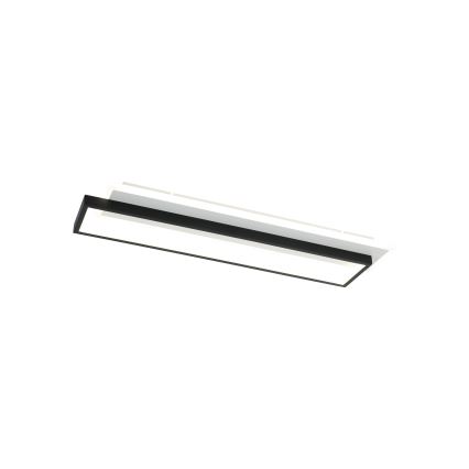 Brilagi - LED dimmelhető mennyezeti lámpa OUTLINE LED/66W/230V 3000-6000K 15x60 cm fehér/fekete + távirányító