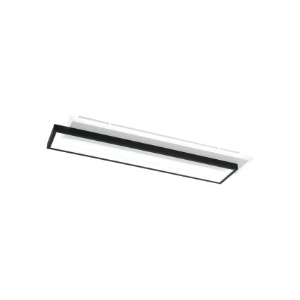 Brilagi - LED dimmelhető mennyezeti lámpa OUTLINE LED/66W/230V 3000-6000K 15x60 cm fehér/fekete + távirányító