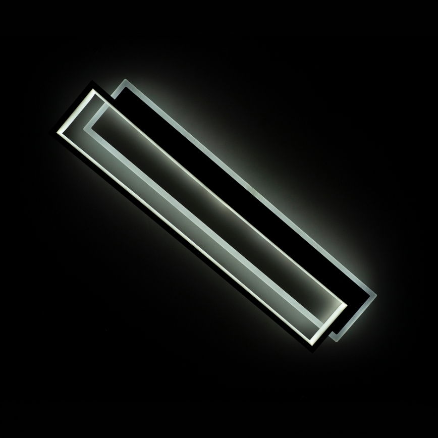 BRILAGI - LED dimmelhető mennyezeti lámpa OUTLINE LED/66W/230V 3000-6000K 15x60 cm fehér/fekete + távirányító