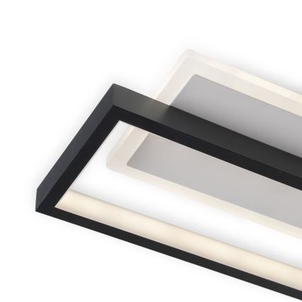 BRILAGI - LED dimmelhető mennyezeti lámpa OUTLINE LED/66W/230V 3000-6000K 15x60 cm fehér/fekete + távirányító