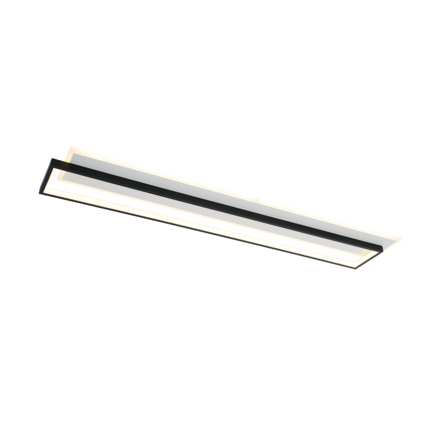Brilagi - Dimmelhető LED mennyezeti lámpatest OUTLINE LED/90W/230V 3000-6000K 18x100 cm fehér/fekete + távirányító