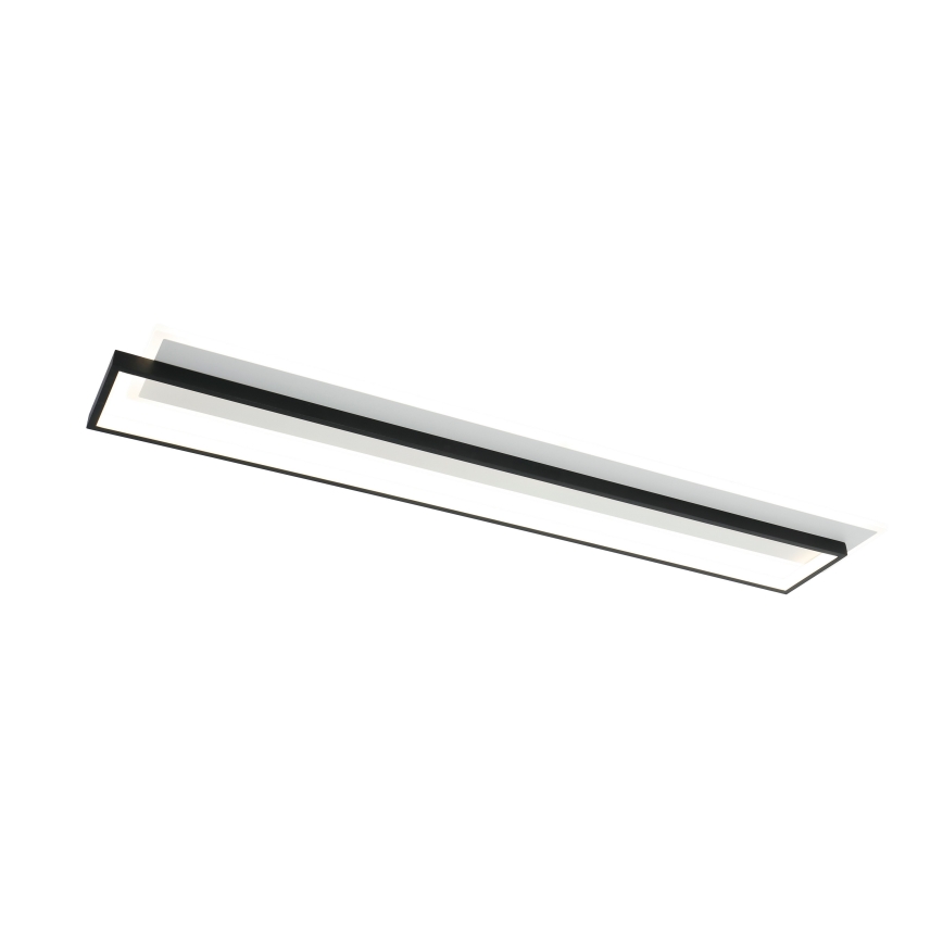 Brilagi - Dimmelhető LED mennyezeti lámpatest OUTLINE LED/90W/230V 3000-6000K 18x100 cm fehér/fekete + távirányító