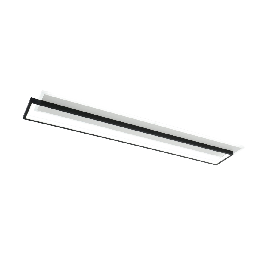 Brilagi - Dimmelhető LED mennyezeti lámpatest OUTLINE LED/90W/230V 3000-6000K 18x100 cm fehér/fekete + távirányító