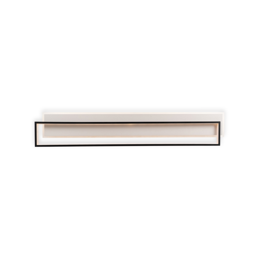 Brilagi - Dimmelhető LED mennyezeti lámpatest OUTLINE LED/90W/230V 3000-6000K 18x100 cm fehér/fekete + távirányító