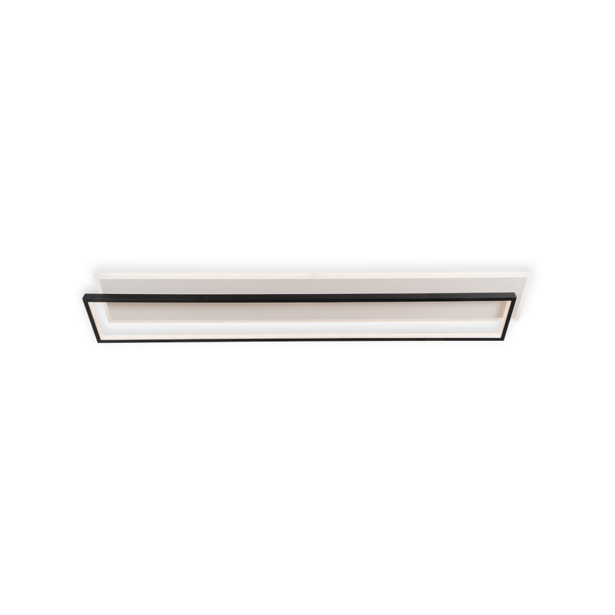 Brilagi - Dimmelhető LED mennyezeti lámpatest OUTLINE LED/90W/230V 3000-6000K 18x100 cm fehér/fekete + távirányító