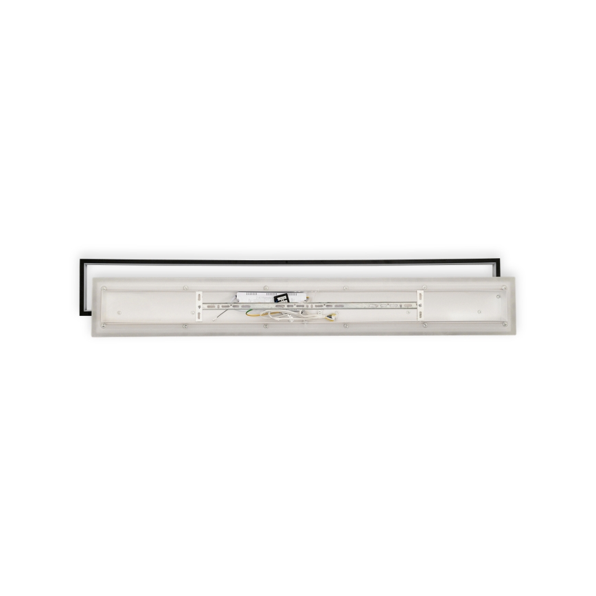 Brilagi - Dimmelhető LED mennyezeti lámpatest OUTLINE LED/90W/230V 3000-6000K 18x100 cm fehér/fekete + távirányító