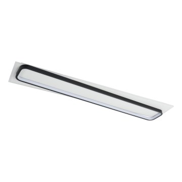 Brilagi - LED Dimmelhető mennyezeti lámpatest OUTLINE LED/90W/230V 3000-6000K 18x100 cm fehér/fekete + távirányító