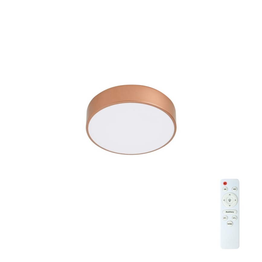 Brilagi - fényerőszabályozható POOL LED mennyezeti lámpatest LED/24W/230V 3000-6000K átm. 20 cm bronz színű + távirányító