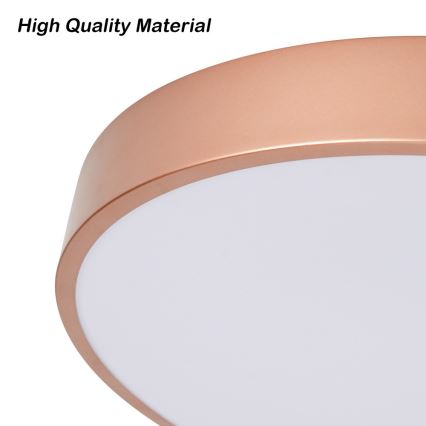 Brilagi - fényerőszabályozható POOL LED mennyezeti lámpatest LED/24W/230V 3000-6000K átm. 20 cm bronz színű + távirányító