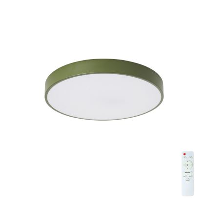 Brilagi - POOL LED dimmelhető mennyezeti lámpatest LED/48W/230V 3000-6000K átmérő 40 cm zöld + távirányító