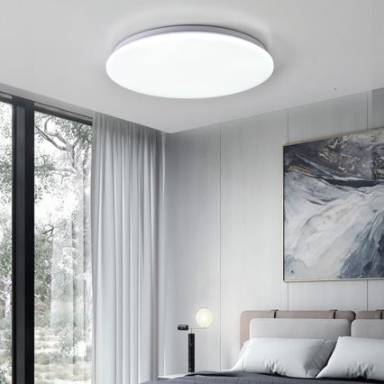 Brilagi - Fényerőszabályozható SMART LED mennyezeti lámpa LED/36W/230V, átmérő 48 cm, 2700–6500K, Wi‑Fi Tuya + távirányító