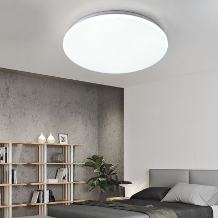 Brilagi - Fényerőszabályozható SMART LED mennyezeti lámpa LED/36W/230V, átmérő 48 cm, 2700–6500K, Wi‑Fi Tuya + távirányító