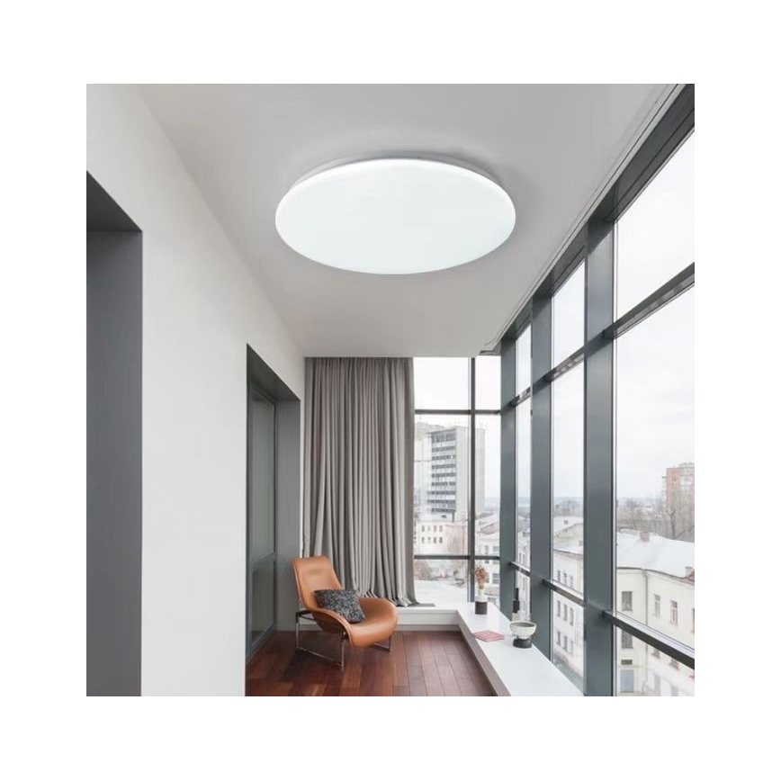 Brilagi - Fényerőszabályozható SMART LED mennyezeti lámpa LED/36W/230V, átmérő 48 cm, 2700–6500K, Wi‑Fi Tuya + távirányító