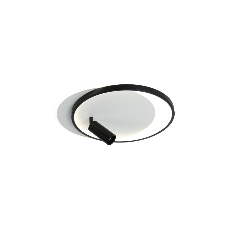Brilagi - Dimmelhető LED-es mennyezeti lámpatest UNITY LED/48W/230V + 1xGU10/3W 3000-6000K 39x45 cm fehér/fekete + távirányító