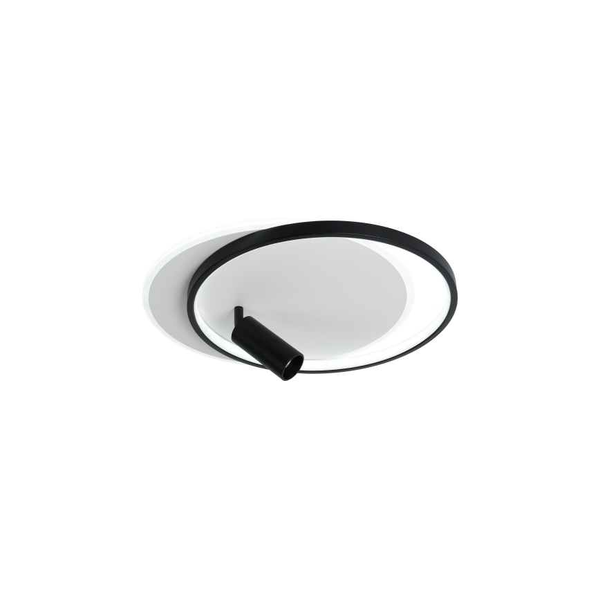 Brilagi - Dimmelhető LED-es mennyezeti lámpatest UNITY LED/48W/230V + 1xGU10/3W 3000-6000K 39x45 cm fehér/fekete + távirányító