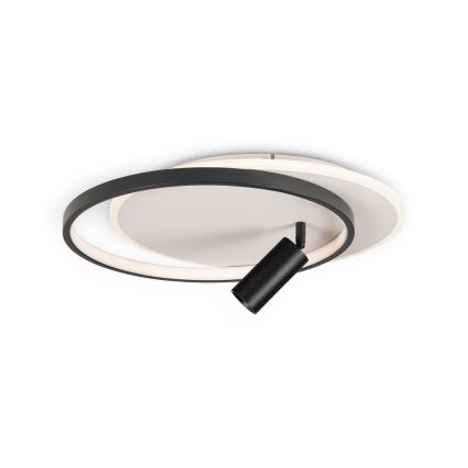 Brilagi - Dimmelhető LED-es mennyezeti lámpatest UNITY LED/48W/230V + 1xGU10/3W 3000-6000K 39x45 cm fehér/fekete + távirányító