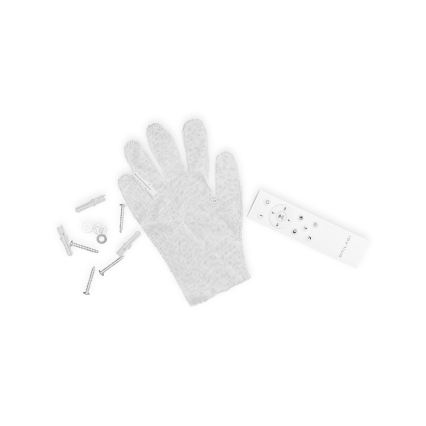 Brilagi - Dimmelhető LED-es mennyezeti lámpatest UNITY LED/48W/230V + 1xGU10/3W 3000-6000K 39x45 cm fehér/fekete + távirányító