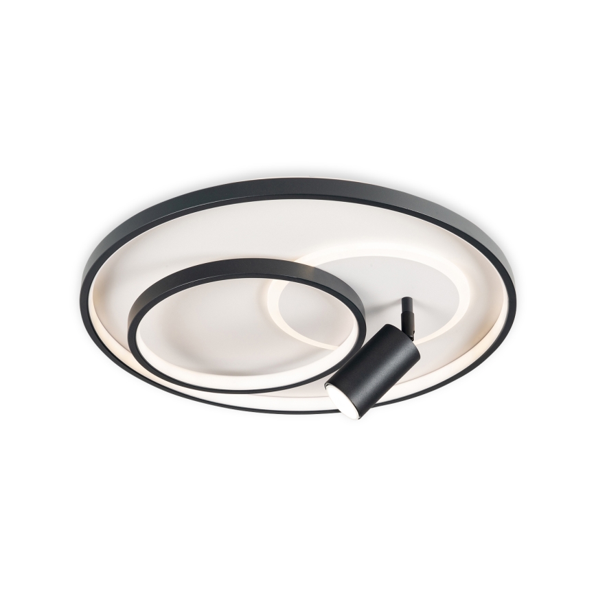 Brilagi - LED dimmelhető mennyezeti lámpatest UNITY LED/60W/230V + 1xGU10/3W 3000-6000K átm. 50 cm fehér/fekete + távirányító
