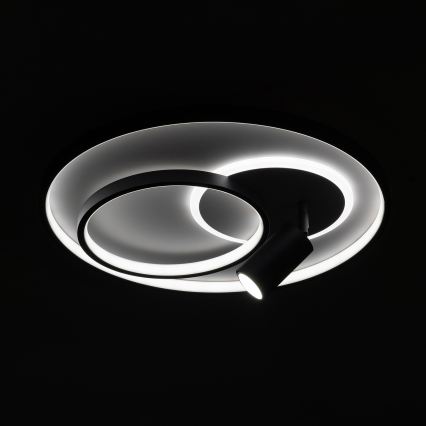 Brilagi - LED dimmelhető mennyezeti lámpatest UNITY LED/60W/230V + 1xGU10/3W 3000-6000K átm. 50 cm fehér/fekete + távirányító