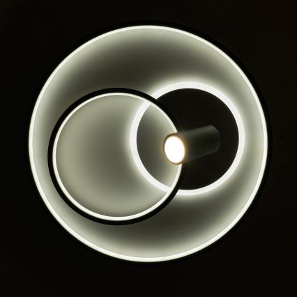 Brilagi - LED dimmelhető mennyezeti lámpatest UNITY LED/60W/230V + 1xGU10/3W 3000-6000K átm. 50 cm fehér/fekete + távirányító