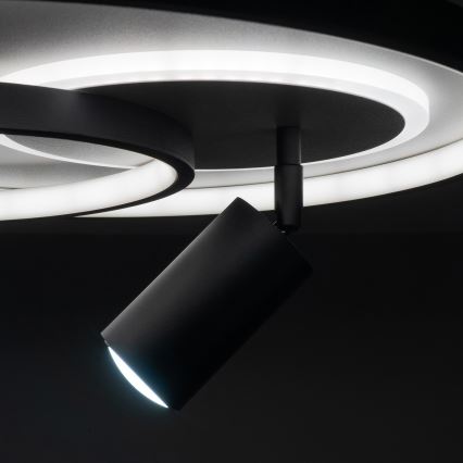 Brilagi - LED dimmelhető mennyezeti lámpatest UNITY LED/60W/230V + 1xGU10/3W 3000-6000K átm. 50 cm fehér/fekete + távirányító