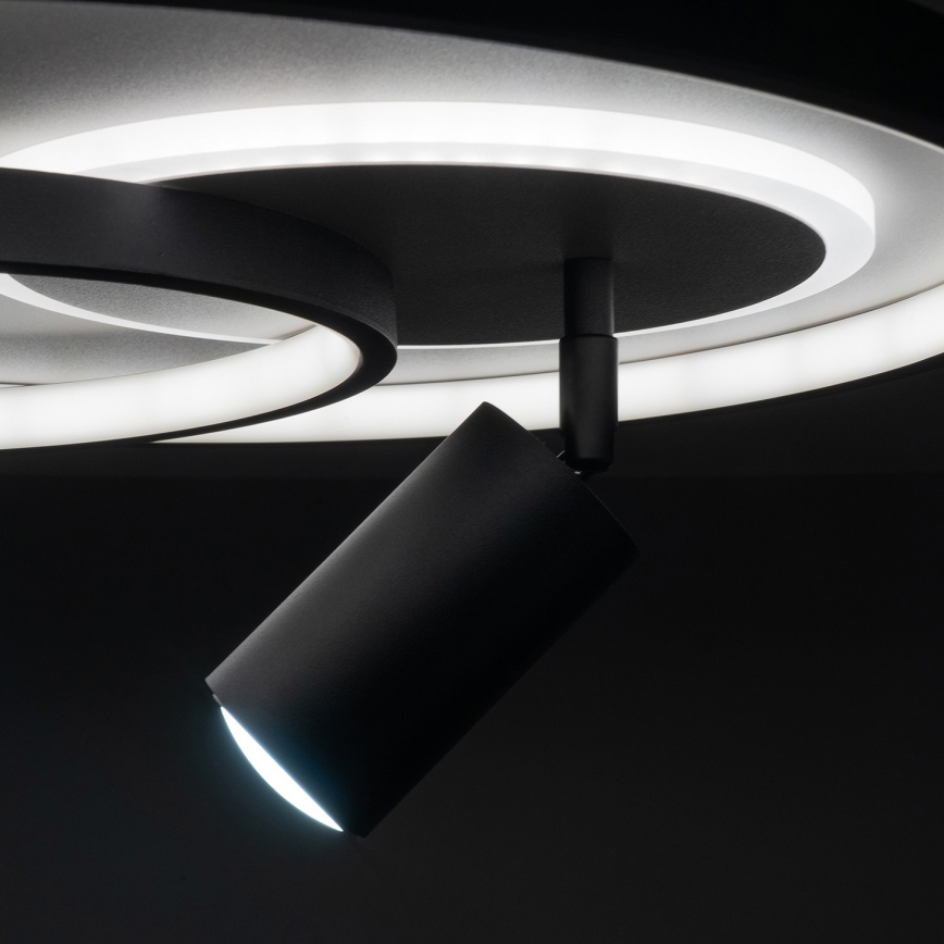 Brilagi - LED dimmelhető mennyezeti lámpatest UNITY LED/60W/230V + 1xGU10/3W 3000-6000K átm. 50 cm fehér/fekete + távirányító