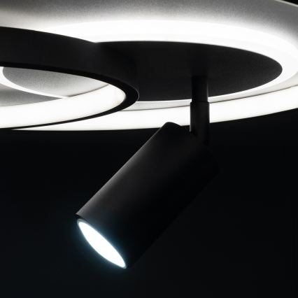 Brilagi - LED dimmelhető mennyezeti lámpatest UNITY LED/60W/230V + 1xGU10/3W 3000-6000K átm. 50 cm fehér/fekete + távirányító