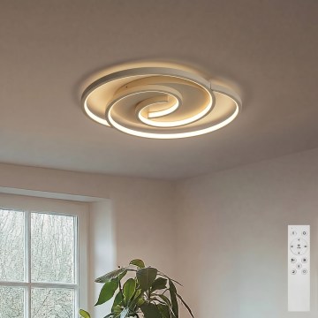 BRILAGI - LED Dimmelhető mennyezeti lámpatest VELO LED/70W/230V 3000-6500K 38x47,8 cm bézs + távirányító