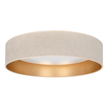Brilagi - LED Dimmelhető mennyezeti lámpatest VELVET SMARTIX LED/24W/230V 3000-6000K átm. 45 cm krémszínű/arany Wi-Fi Tuya Beacon + távirányító